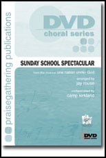 Sunday School Spectacular SATB choral sheet music cover